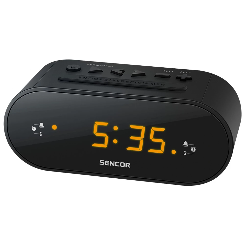 SENCOR SRC 1100 Radio budilnik crno