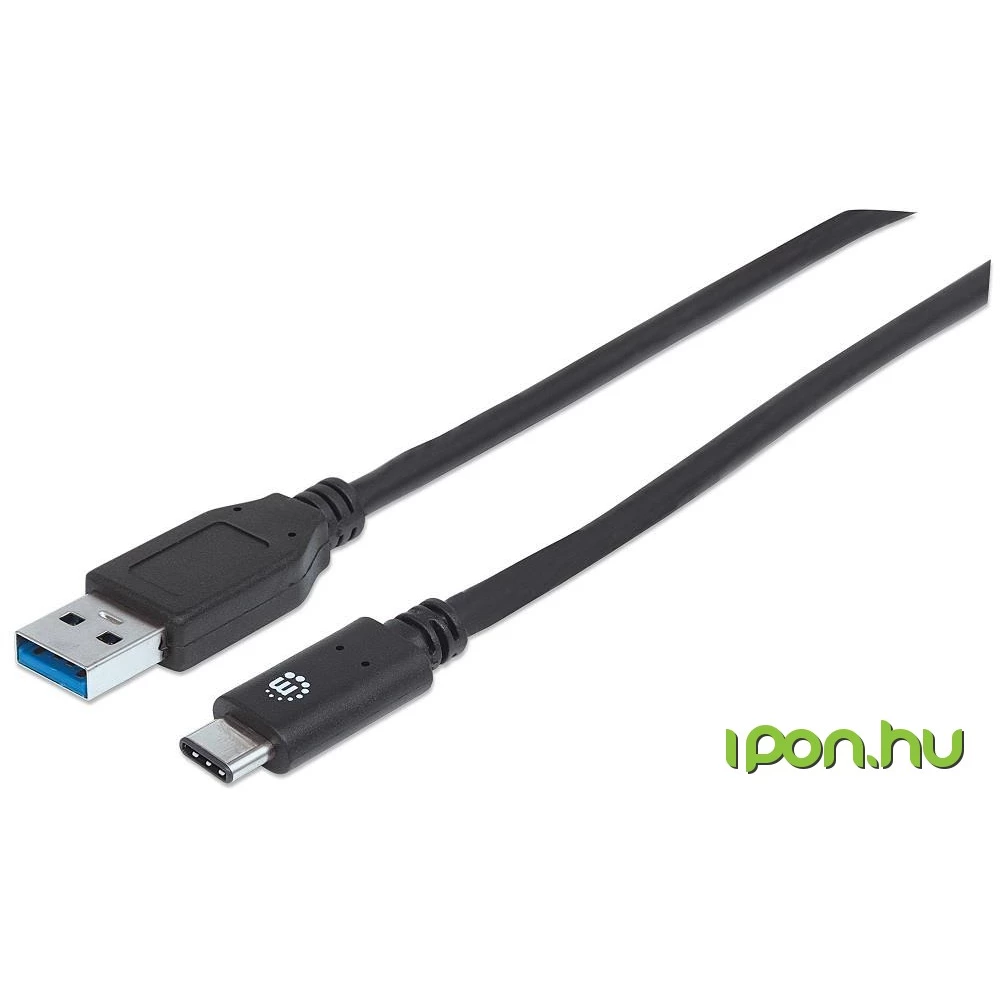 MANHATTAN USB 3.1 Type C USB 3.1 Convertor Negru 1m 353373 (kifutott)