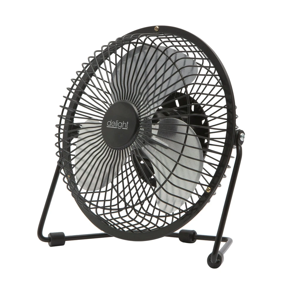 DELIGHT 51110 Mini ventilator crno