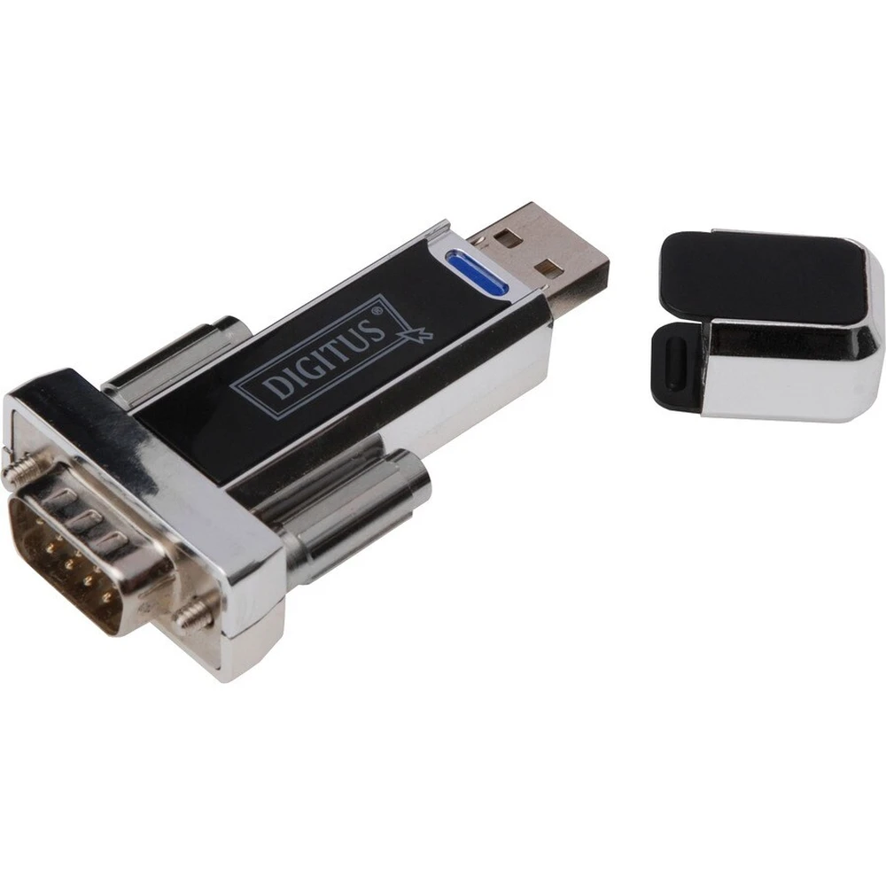 DIGITUS USB Soros Converter Black-Silver 5cm DA-70155-1