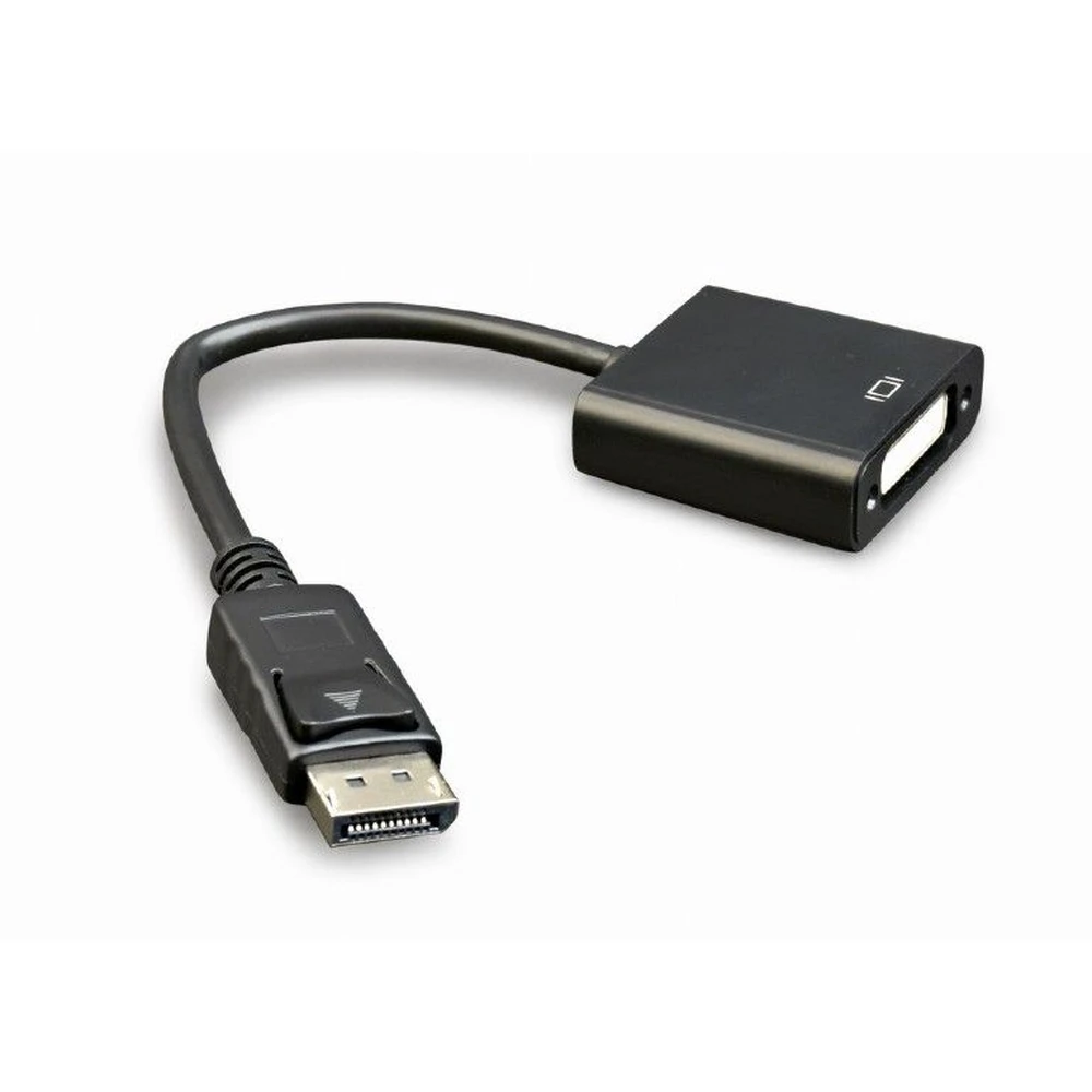 GEMBIRD DisplayPort DVI-I Transformator Schwarz 10cm A-DPM-DVIF-002