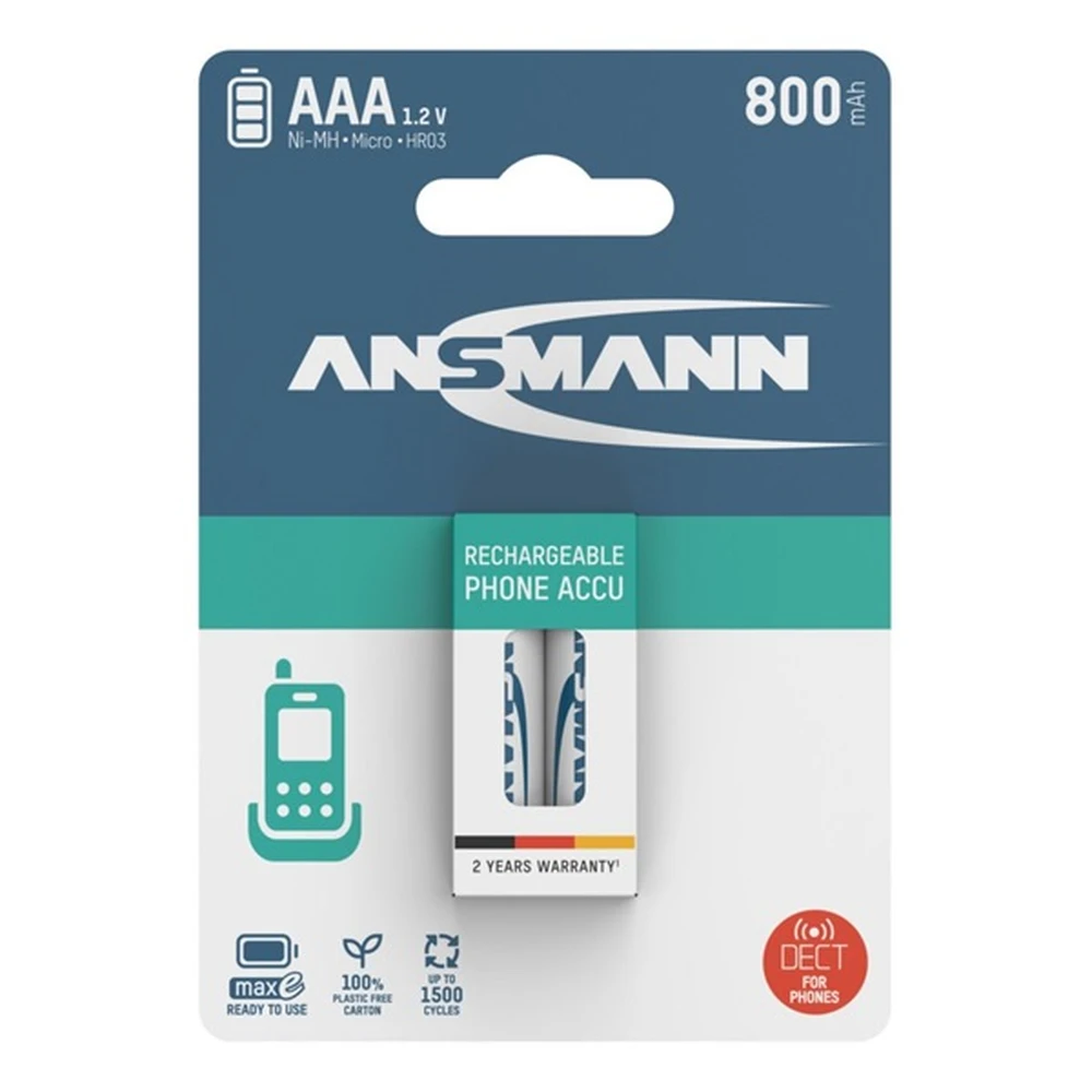 ANSMANN Mikro pencil akku (AAA) 800mAh 2kom 5035332