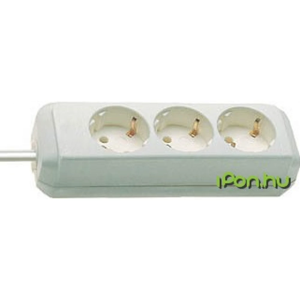 BRENNENSTUHL Eco-Line extension socket 3-way white 1.5m H05VV-F 3G1.5