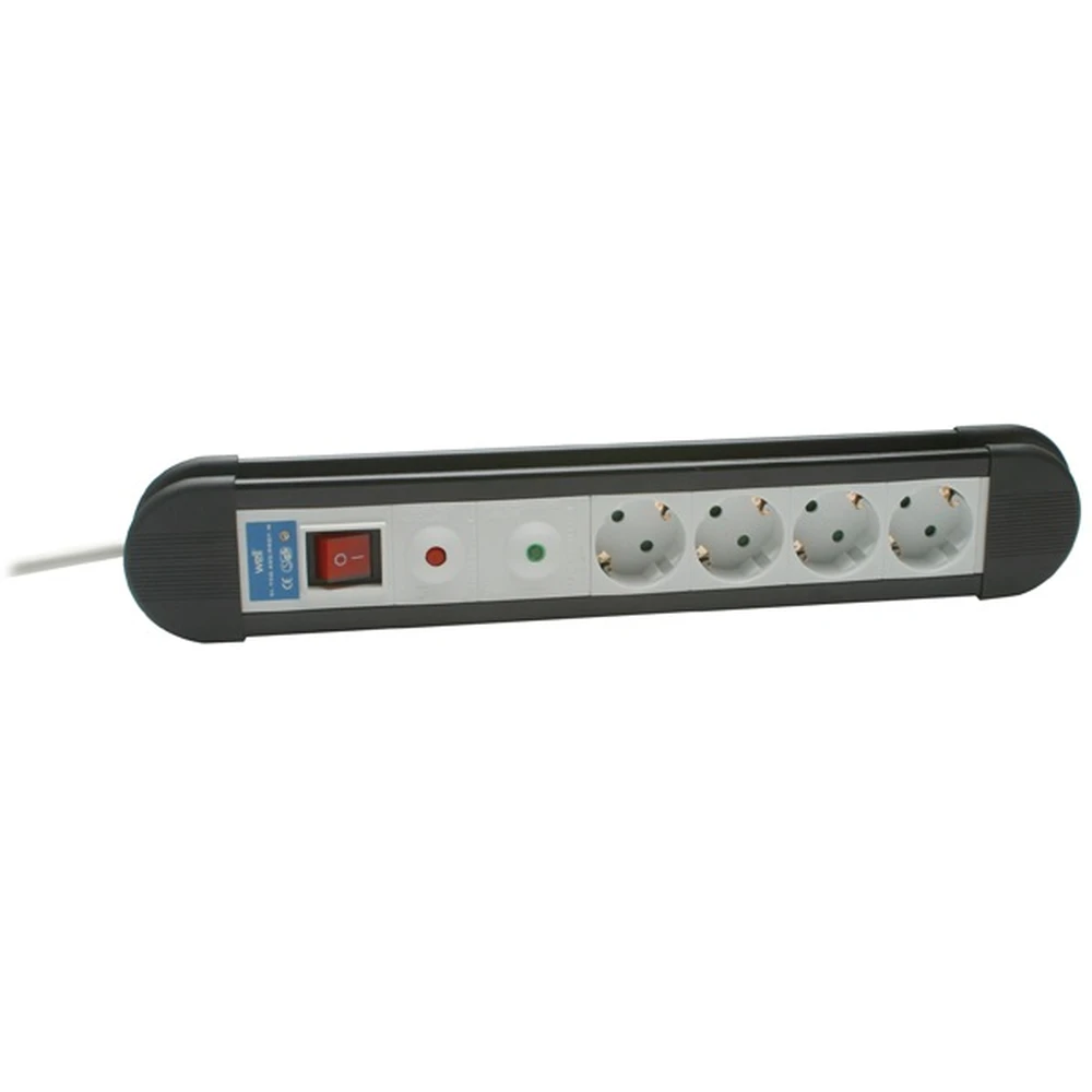 WELL networking distributor 4 outlet 5m Prot