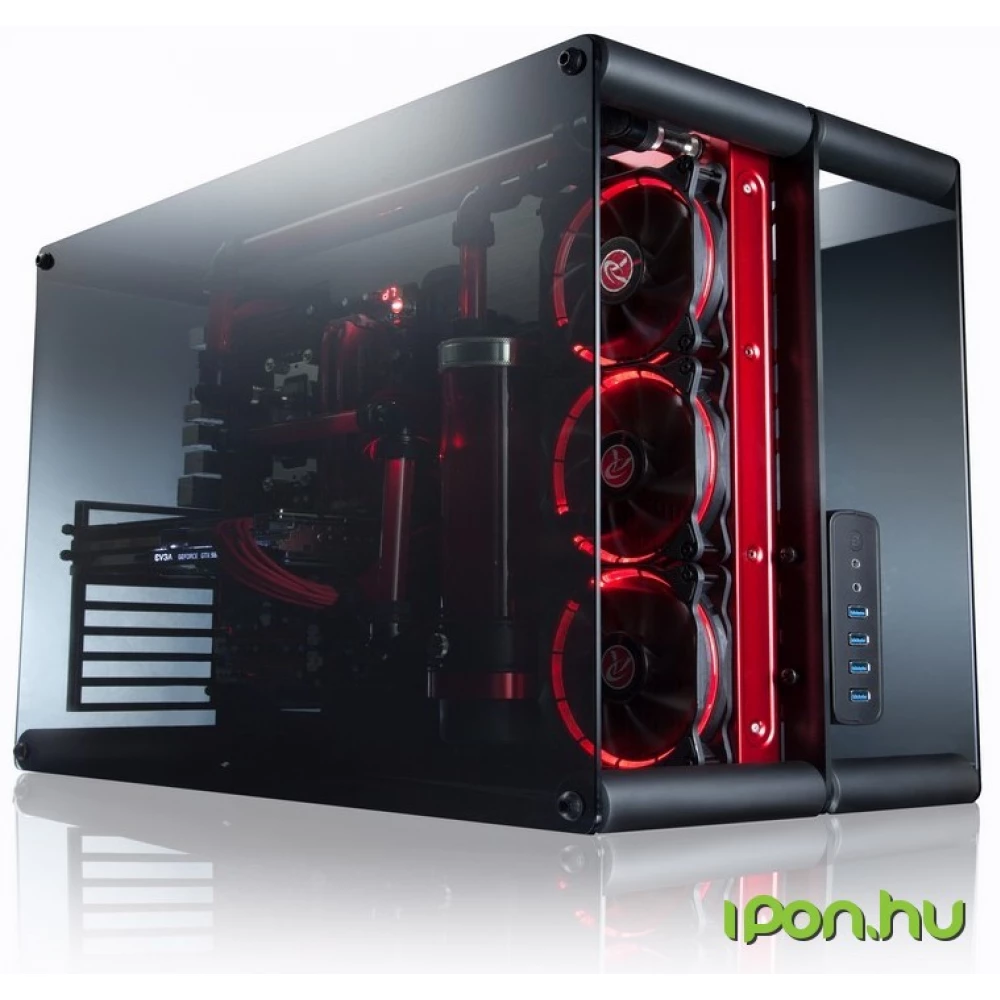 RAIJINTEK Paean M Glass black - iPoncomp.com