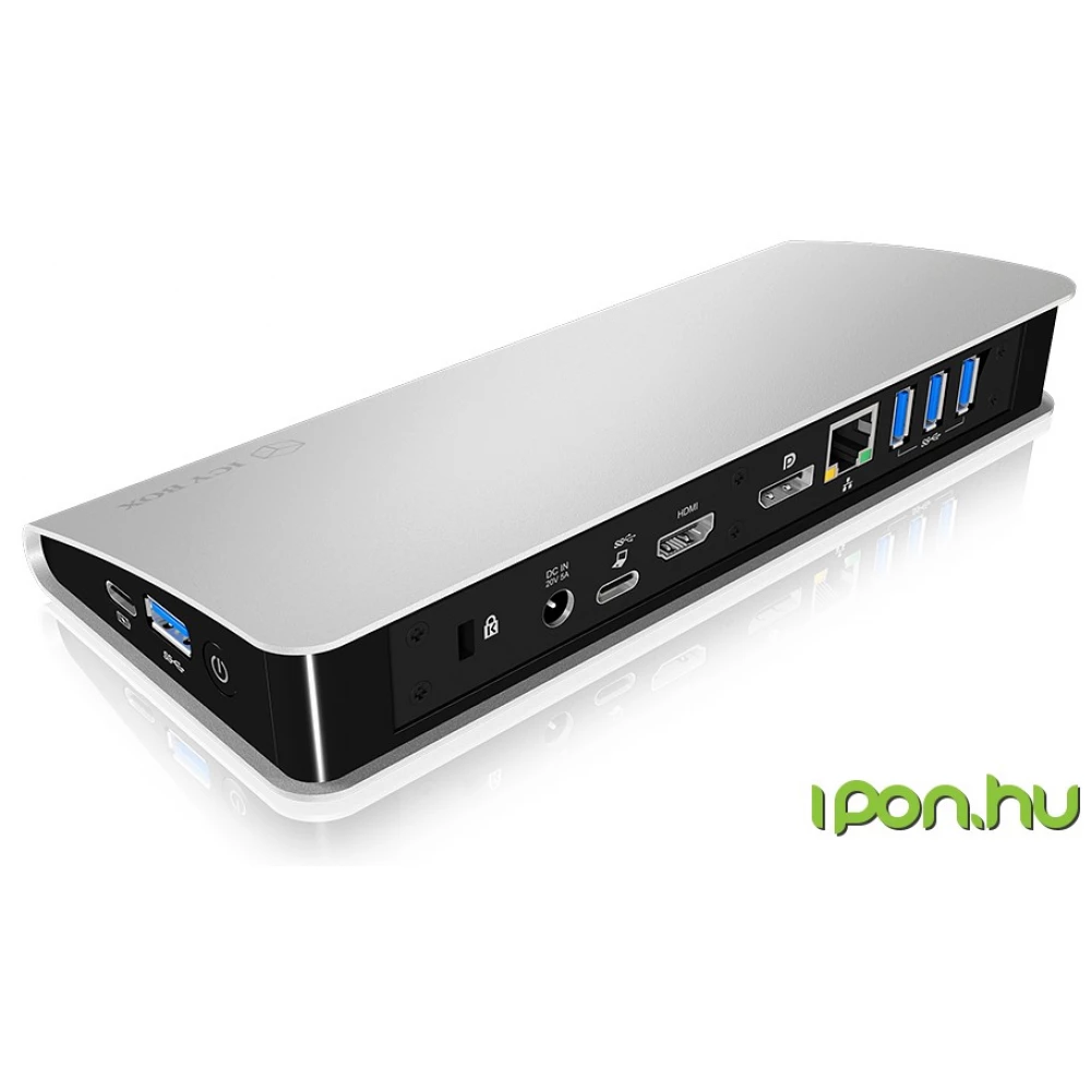 ICY BOX IB-DK2403-C Type-C USB 3.0 DockingStation with Power Delivery
