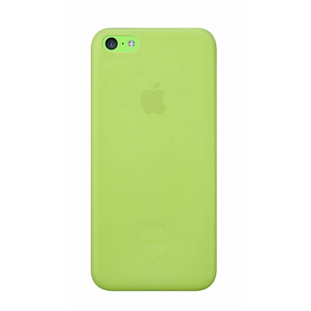 OZAKI O!coat 0.3 Jelly iPhone 5c case green