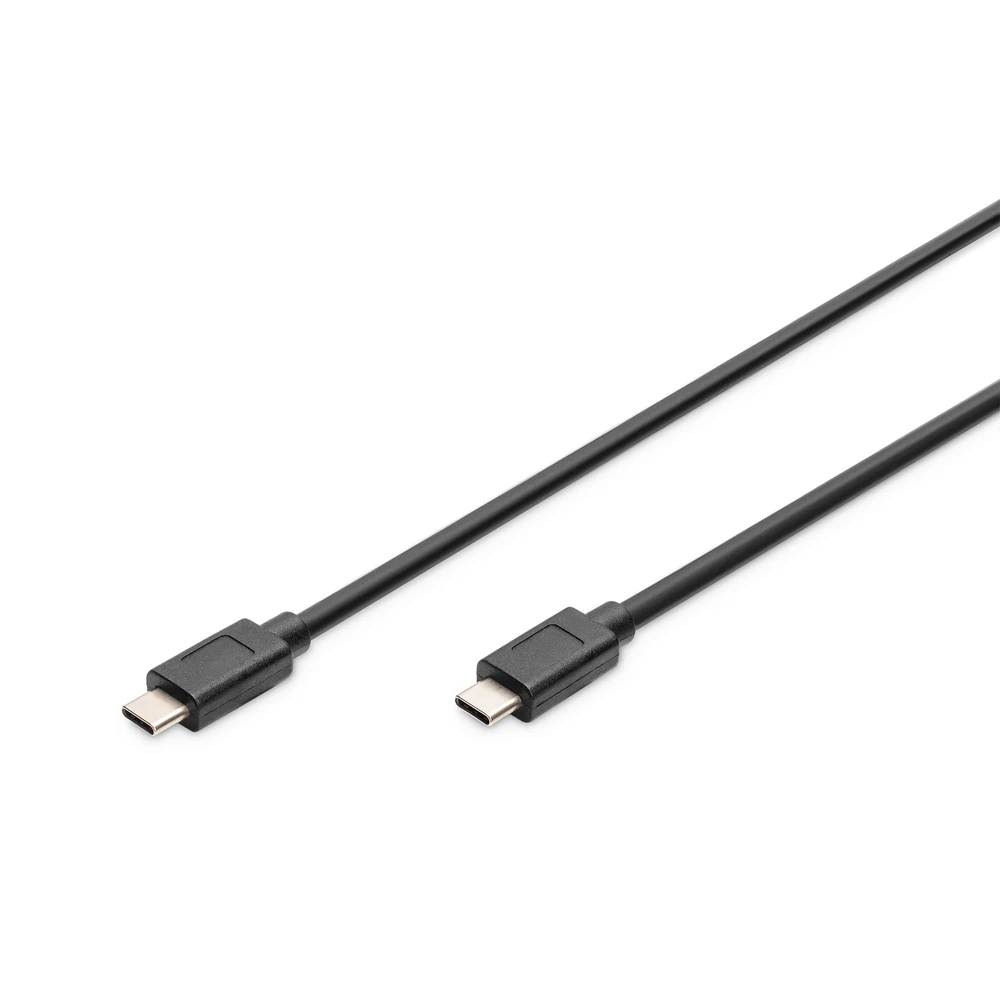 DIGITUS USB 3.1 Type C Összekötő Fekete 1m AK-300139-010-S