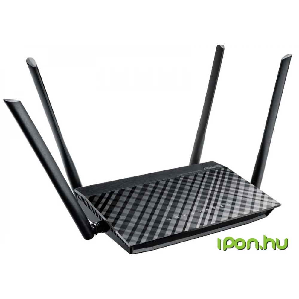 ASUS RT-AC1200 AC1200 Dual-Band Wi-Fi Router with four 5dBi antennas ...
