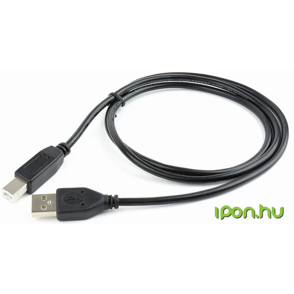 GEMBIRD USB Connector Black 1m CCP-USB2-AMBM-1M
