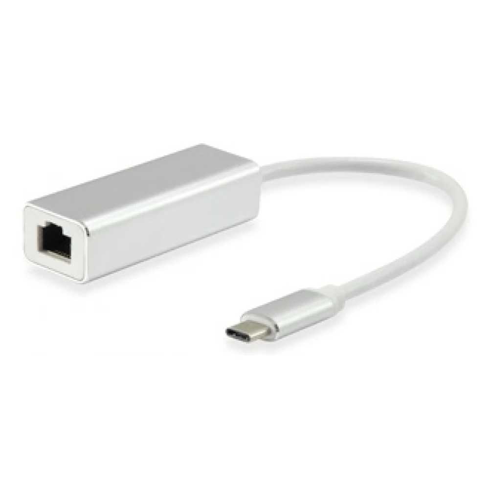 EQUIP 133454 USB 3.0 Type C UTP Convertor 15cm 1Gbps alb
