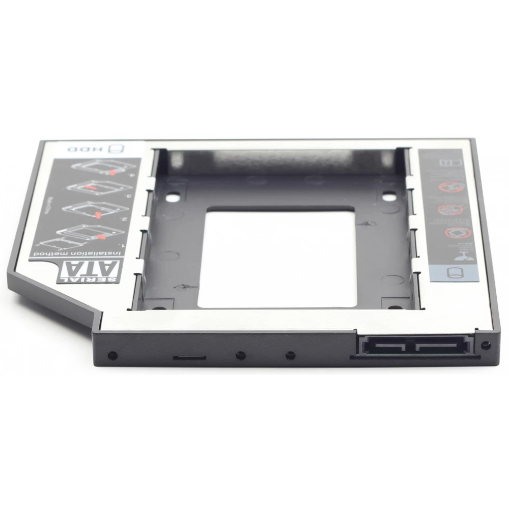 GEMBIRD Slim mounting frame for 2.5" drive to 5.25" bay for drive up to 12 mm
