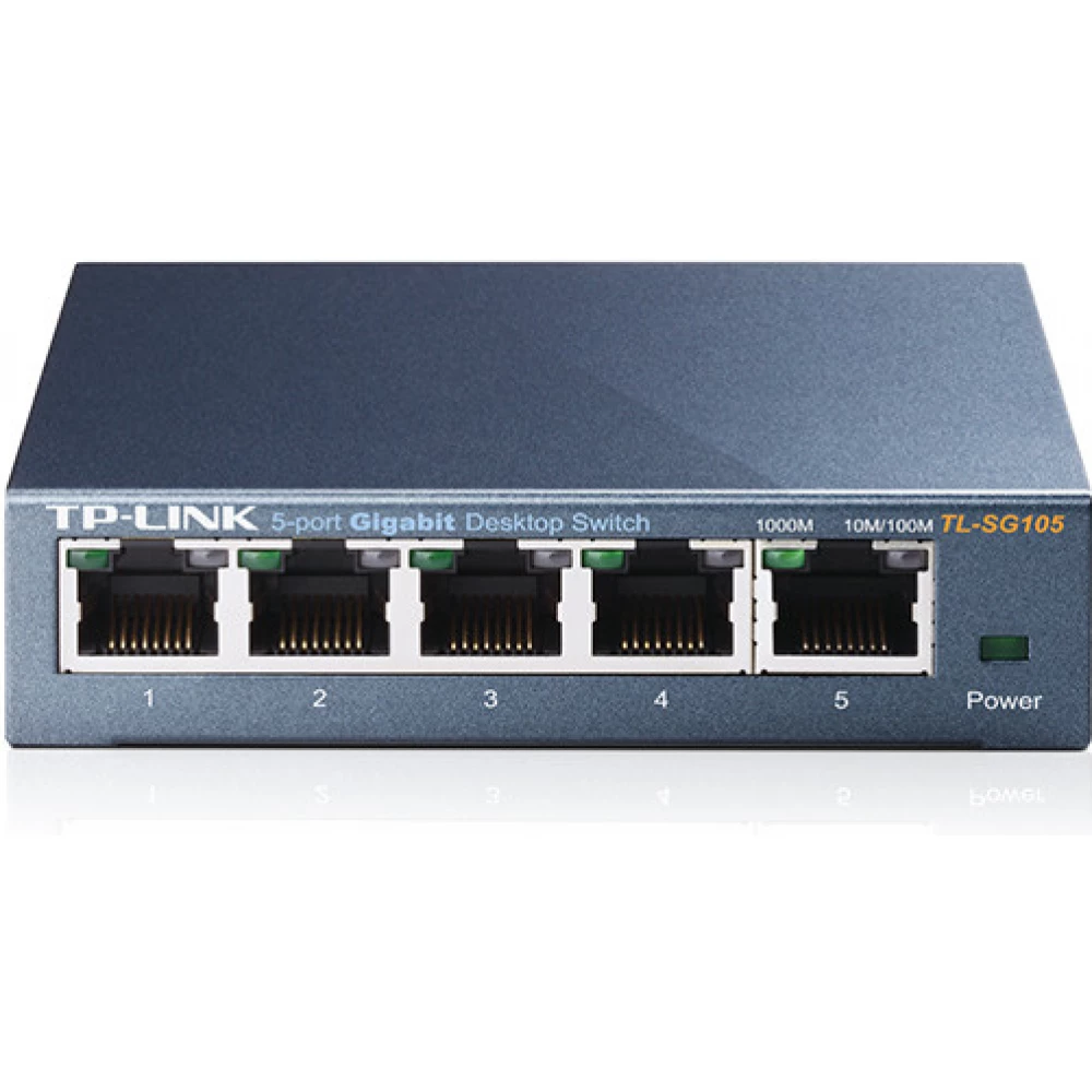 TP-LINK TL-SG105 5 portos 10/100/1000Mbps asztali switch