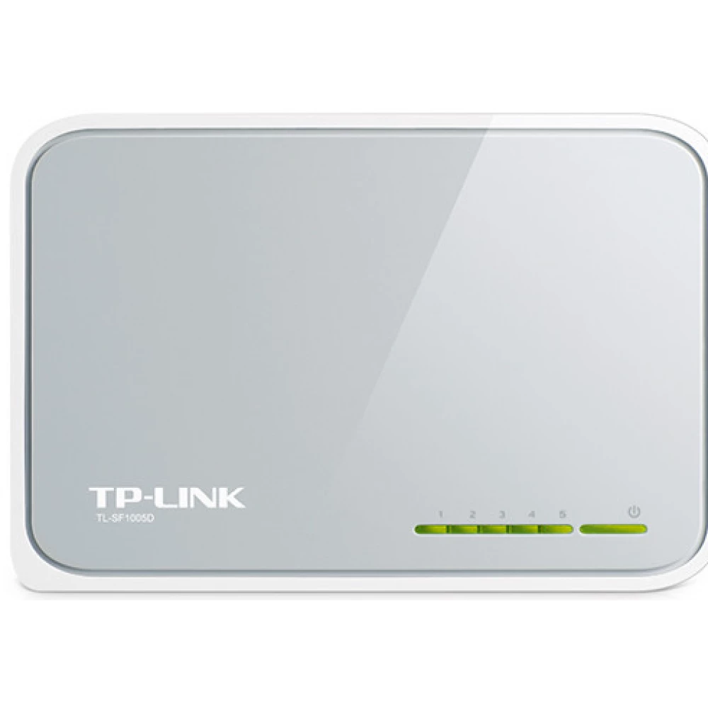 TP-LINK TL-SF1005D 5 portos 10/100Mbps asztali Switch