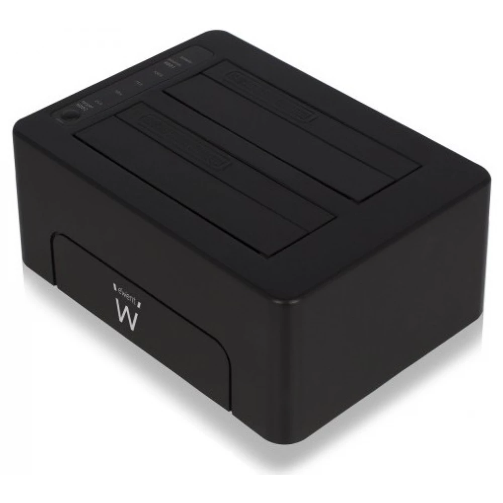 EWENT EW7014 Dualis Dokkolóállomás USB 3.1 Gen1 (USB3.0) 2.5 and 3.5 inch-es SATA HDD/SSD-hez