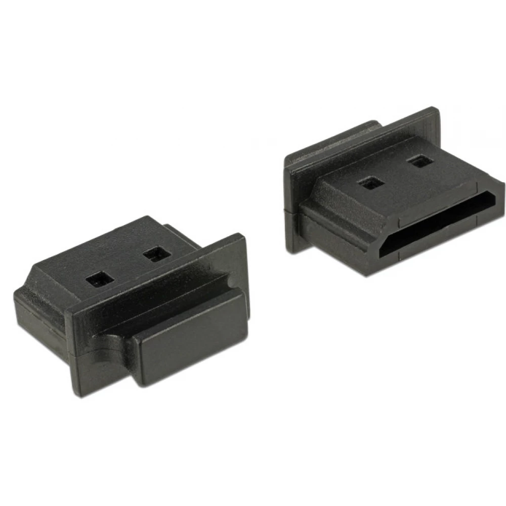 DELOCK Dust protection HDMI-A type output handle 10 pcs black