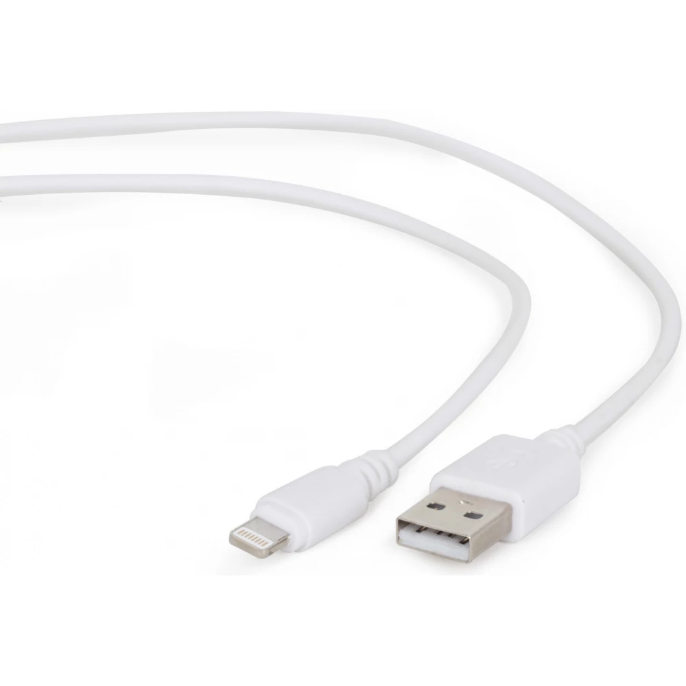 GEMBIRD USB Lightning Charger/data cable White 1m CC-USB2-AMLM-W-1M