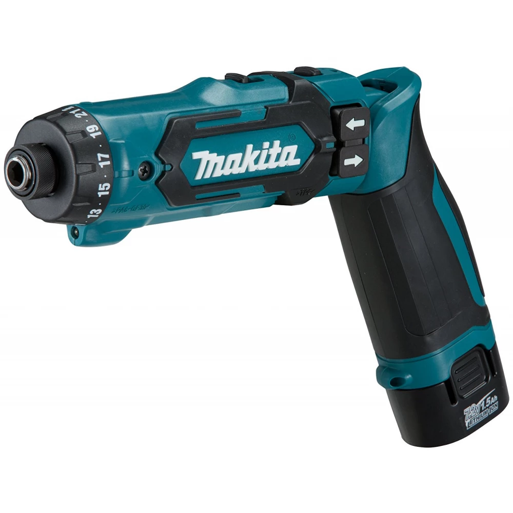 MAKITA DF012DSE Akkus screwdriver 7.2V + 2 x 1.5Ah akku + suitcase