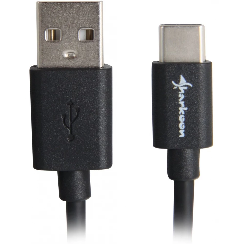 SHARKOON USB 2.0 Type C Converter Black 50cm 4044951021598