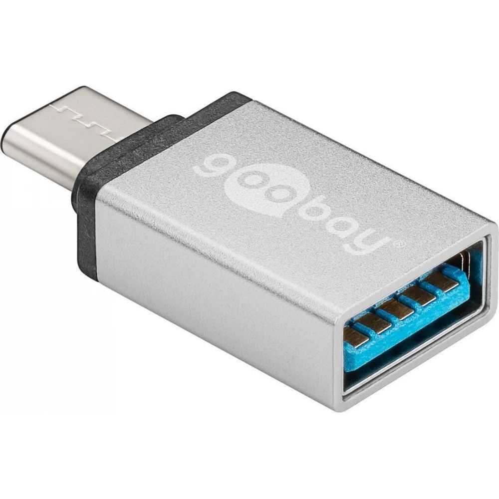 GOOBAY USB 3.0 Type C USB 3.0 Converter Silver 3cm 56620