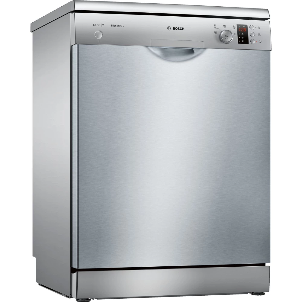 BOSCH SMS25AI05E Serie 2 Silence Plus Dishwasher 60 cm Free standing device - stainless steel color painted