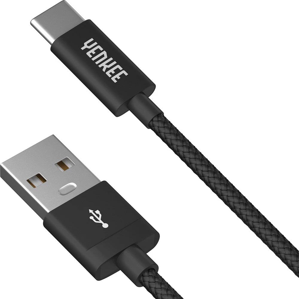 YENKEE USB 2.0 Type C Converter Black 2m YCU 302 BK