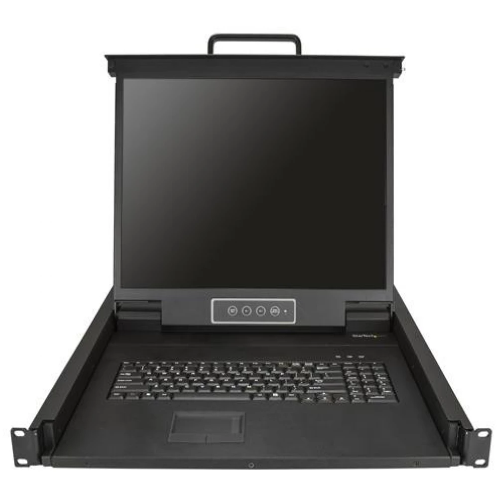 STARTECH 1U Single-Port KVM Console for Server Rack - 19 in.