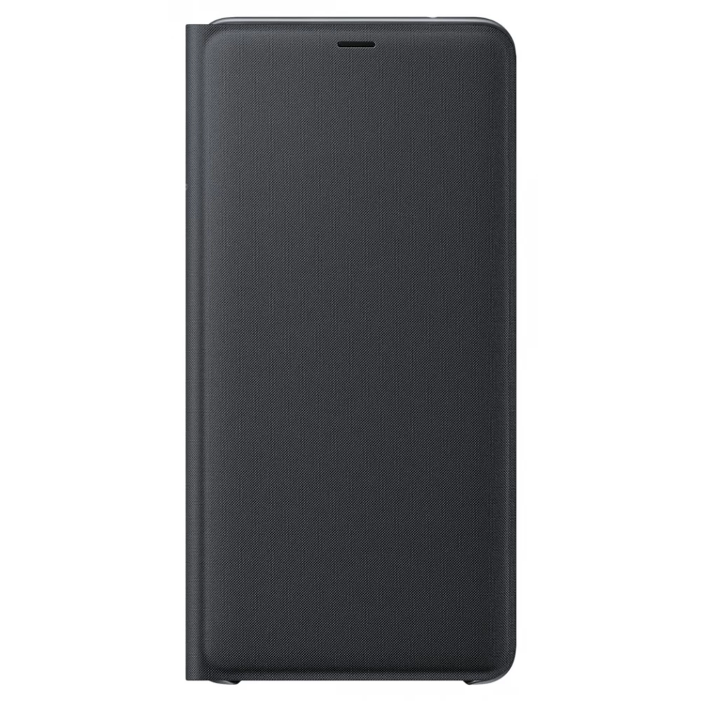 SAMSUNG A9 (2018) SAMSUNG case stojeći aktivan FLIP kártyazseb FEKETE