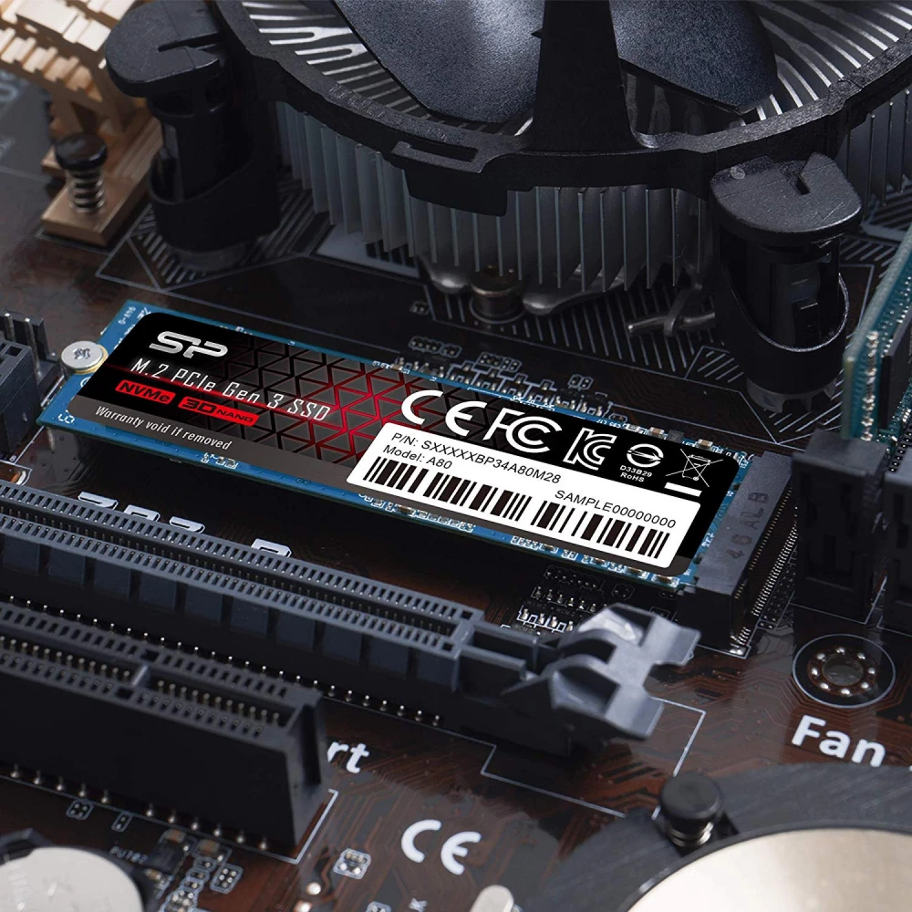 SILICON POWER 1TB P34A80 M.2 PCIe M.2 2280 SP001TBP34A80M28 - iPon.ro