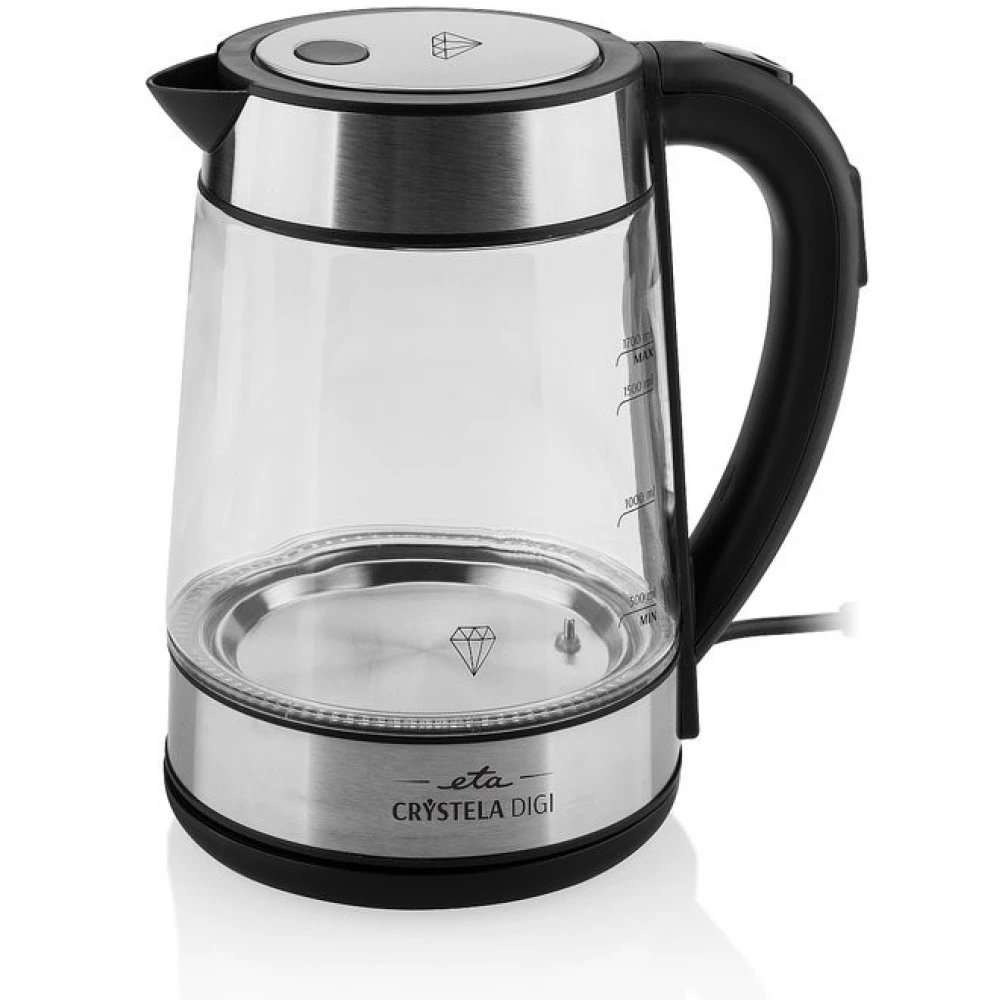ETA 7153 90000 Crystela Digi kettle glass 2200 W 1.7 l