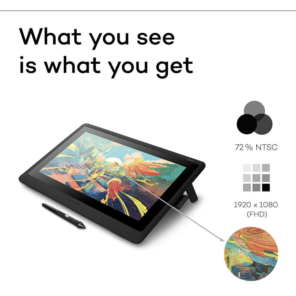 WACOM Cintiq 16 DTK1660K0B grafikus screen - iPoncomp.com