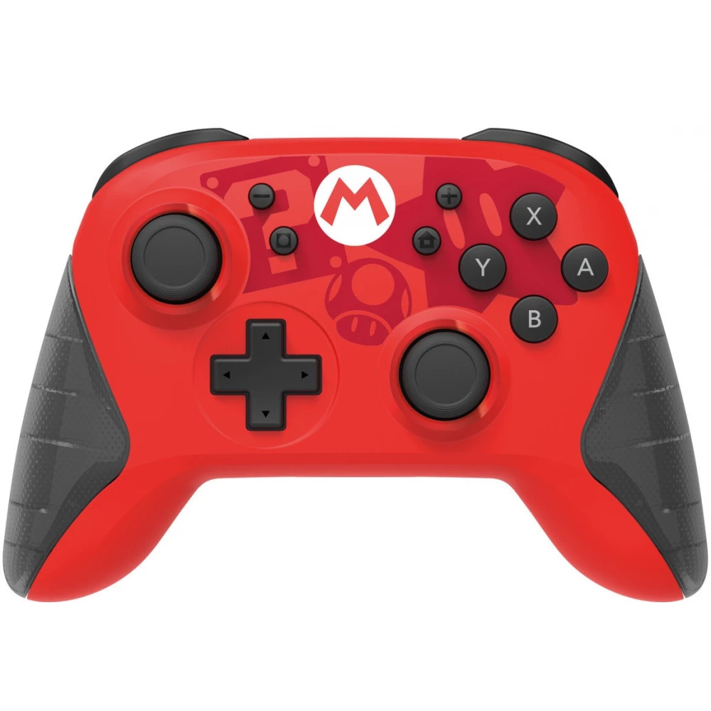 HORI Wireless HORIPAD Mario Edition Rechargeable Controller for Nintendo Switch