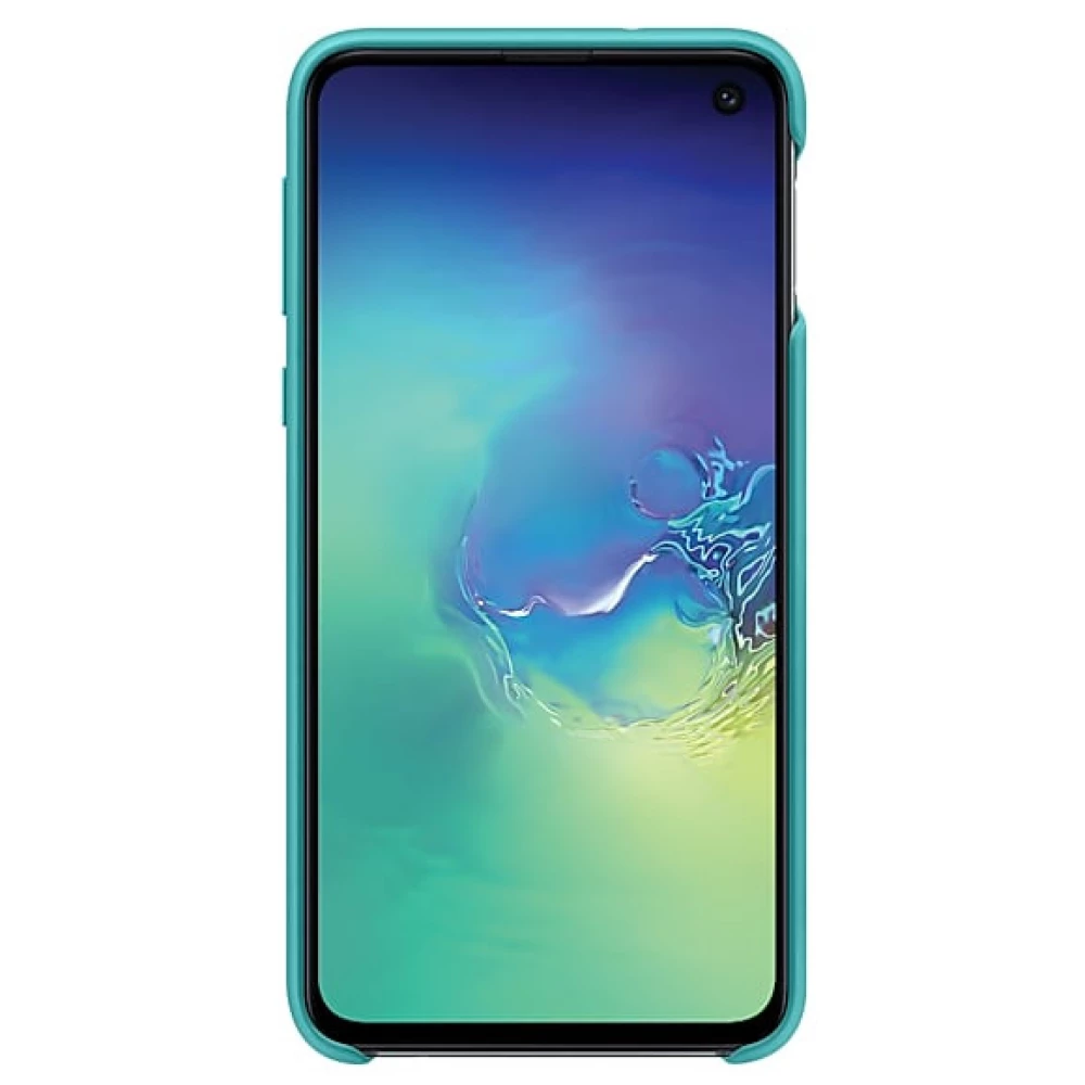 SAMSUNG EF-PG970T Silicone Cover for Galaxy S10e Grün