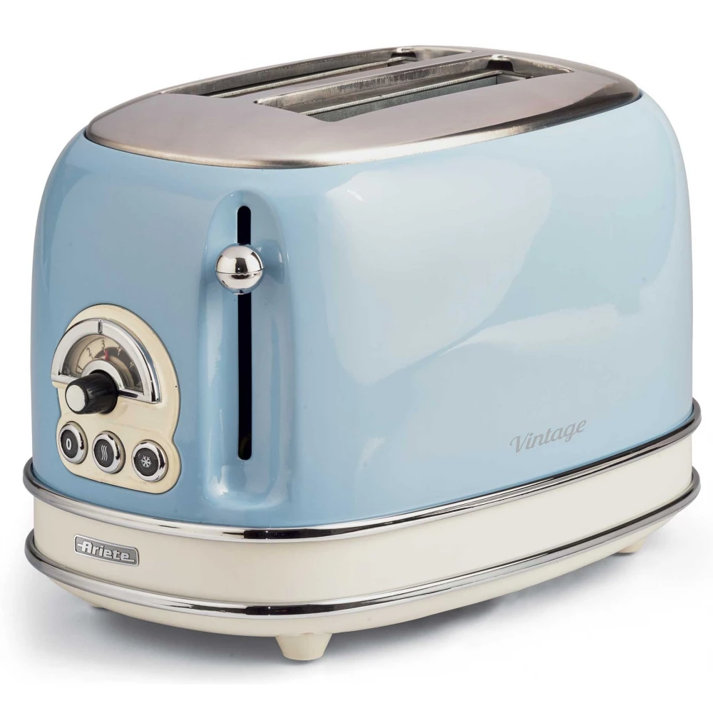 ARIETE 155.BL Vintage 2 slice toaster blue