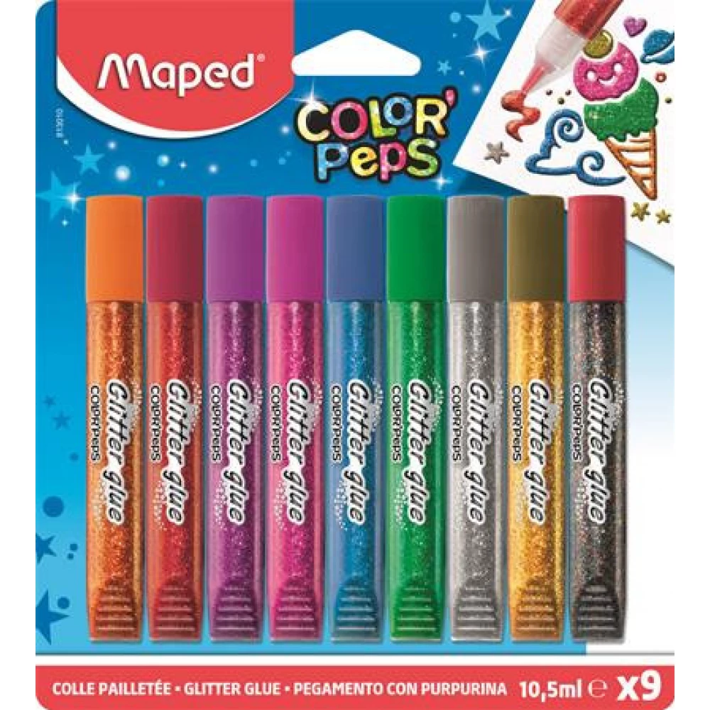 MAPED Color Peps micaceous glue 9 different color