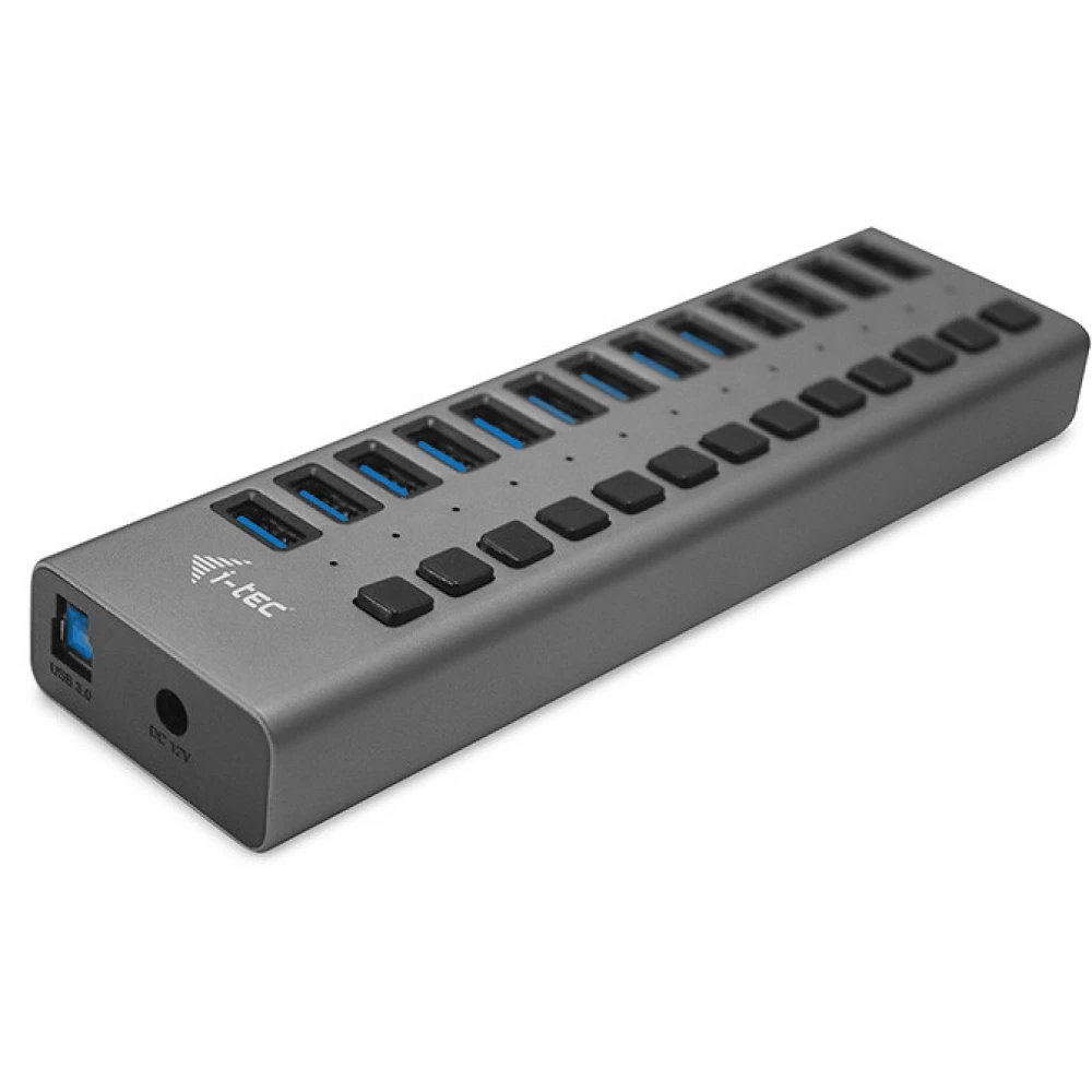 ITEC USB 3.0 Charging HUB 13port + Power Adapter 60 W