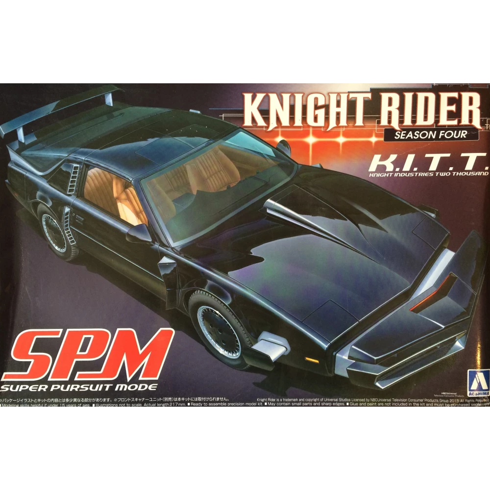 AOSHIMA 1/24 Knight Rider KITT 4 season SPM version car