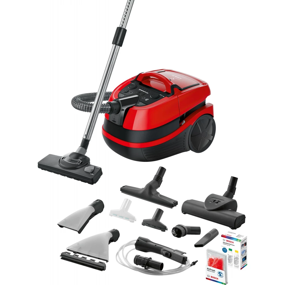 BOSCH BWD421PET Dry-wet vacuum cleaner Tornado red