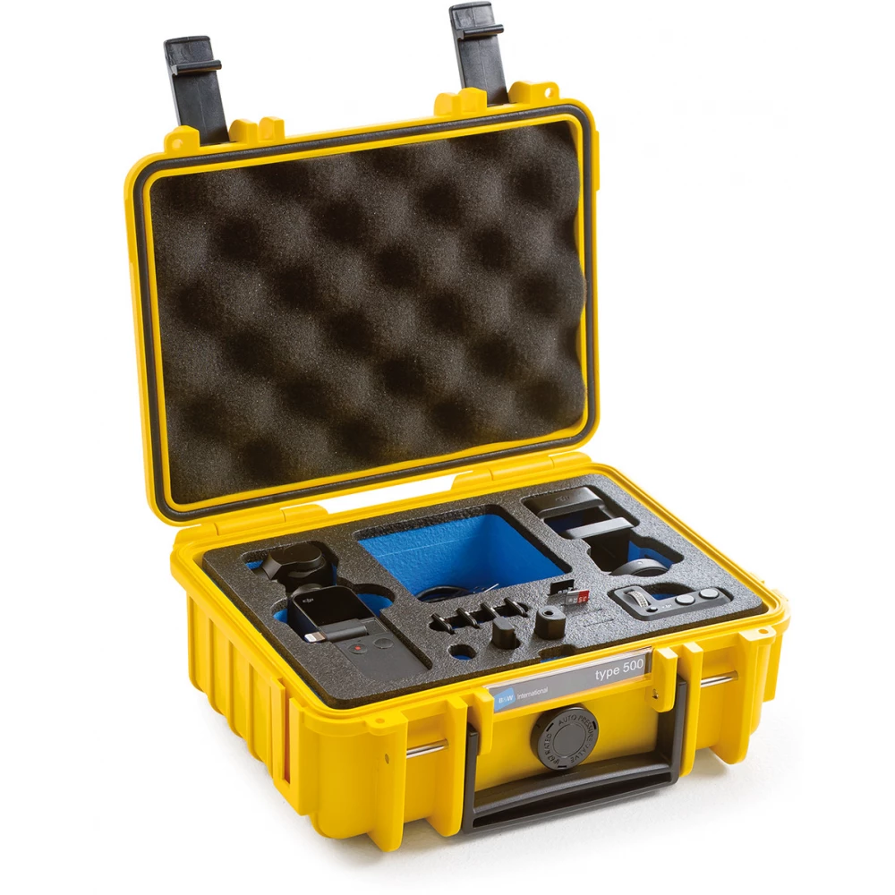 B-AND-W Type 500 DJI Osmo Pocket Gelb