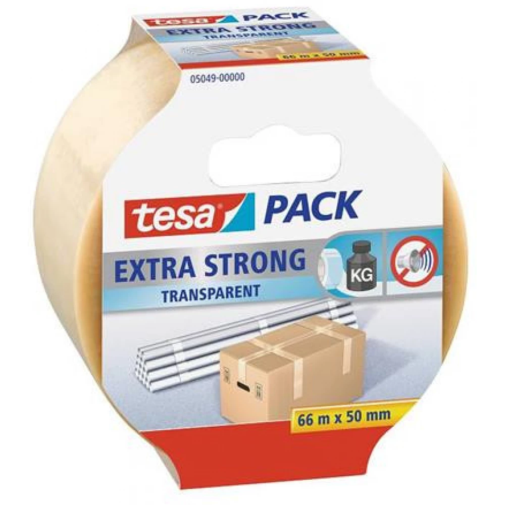 TESA Csomagolószalag 50 mm x 66 m Extra Strong transparent