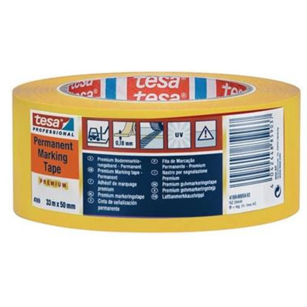 TESA Jelölőszalag 50mm x 33m Professional Premium yellow