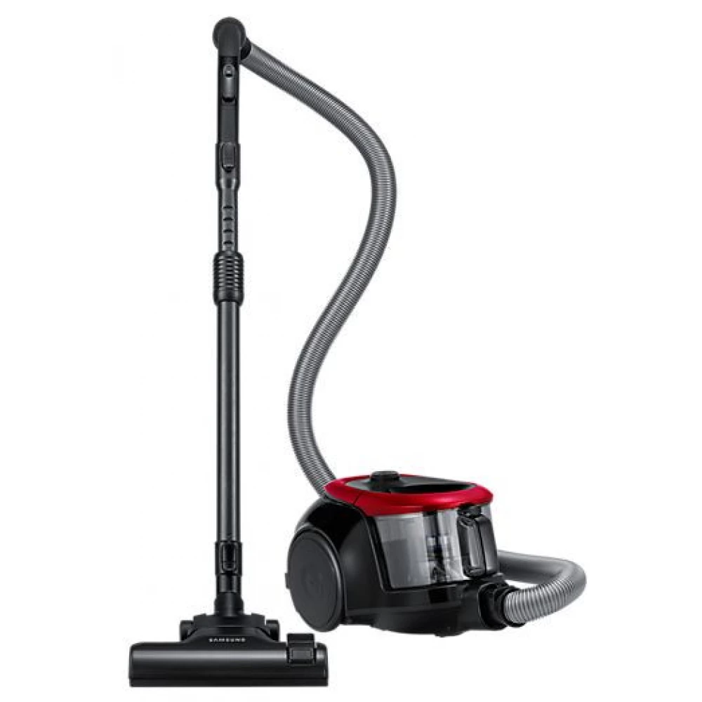 SAMSUNG VC07M2110SR/GE Porszívó porzsák nélküli 700 W piros / fekete