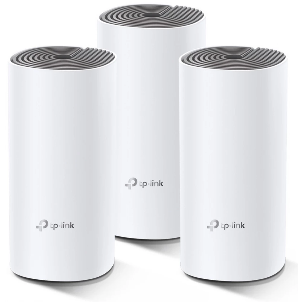 TP-LINK Deco E4 AC1200 Whole Home Mesh Wi-Fi System 3pcs