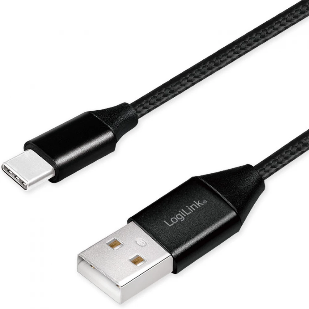 LOGILINK USB 2.0 Type C Converter Black 30cm CU0139