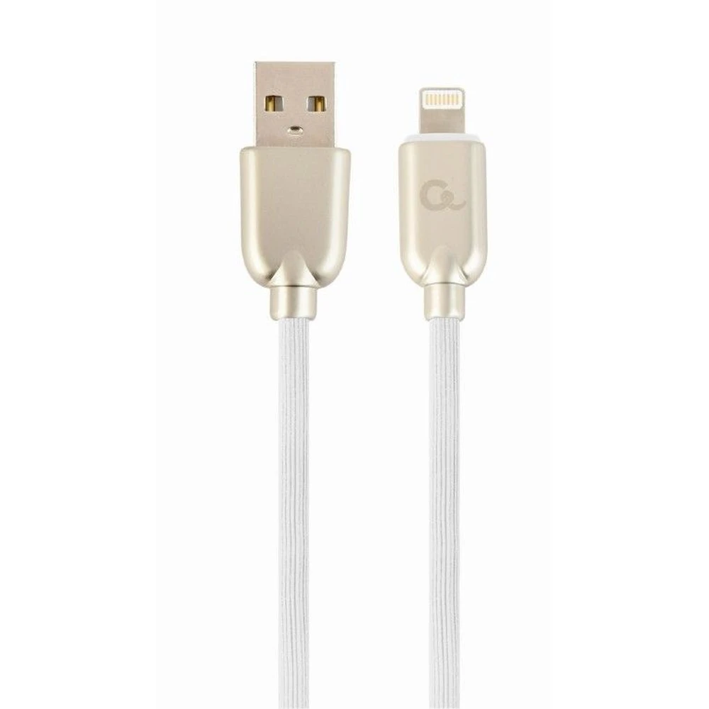 GEMBIRD USB Lightning Punjač / podatkovni kabel Bijela 2m CC-USB2R-AMLM-2M-W