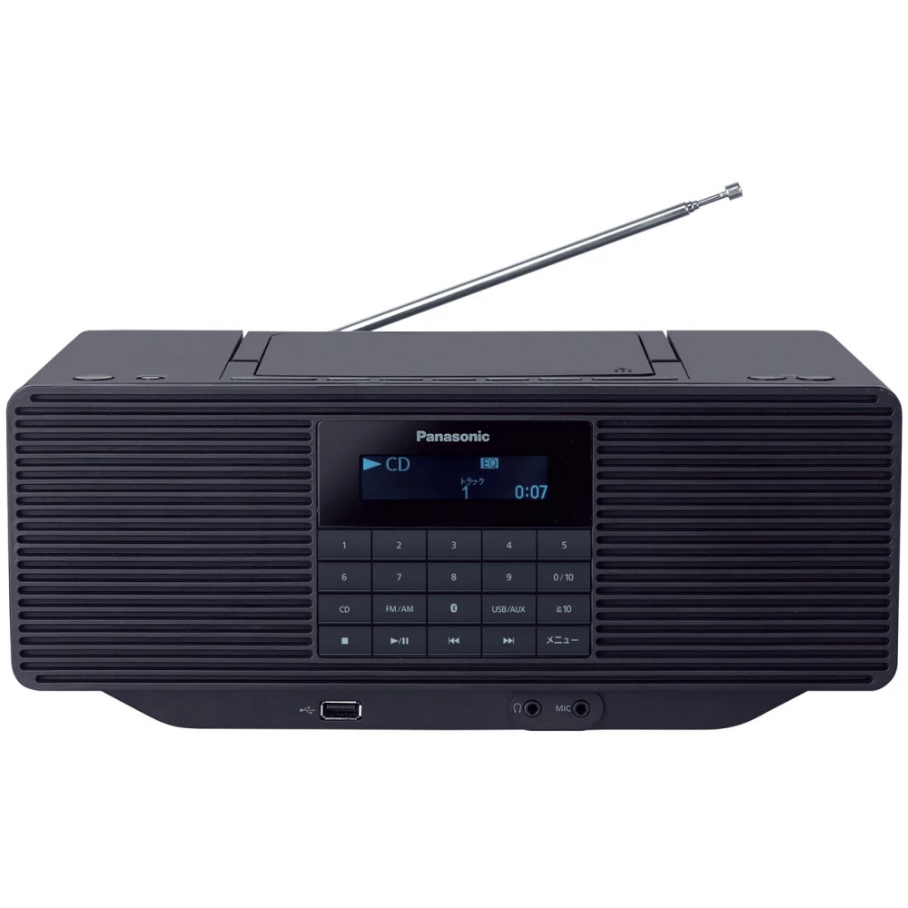 PANASONIC RX-D70BTEG-K Portable stereo CD player black - iPoncomp.com