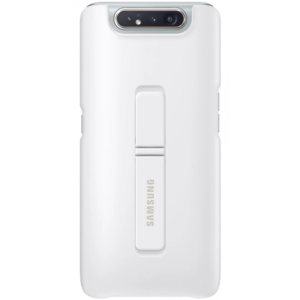SAMSUNG A80 SAMSUNG Plastik telefonvédő dupla Lage desktop Halter WEISS