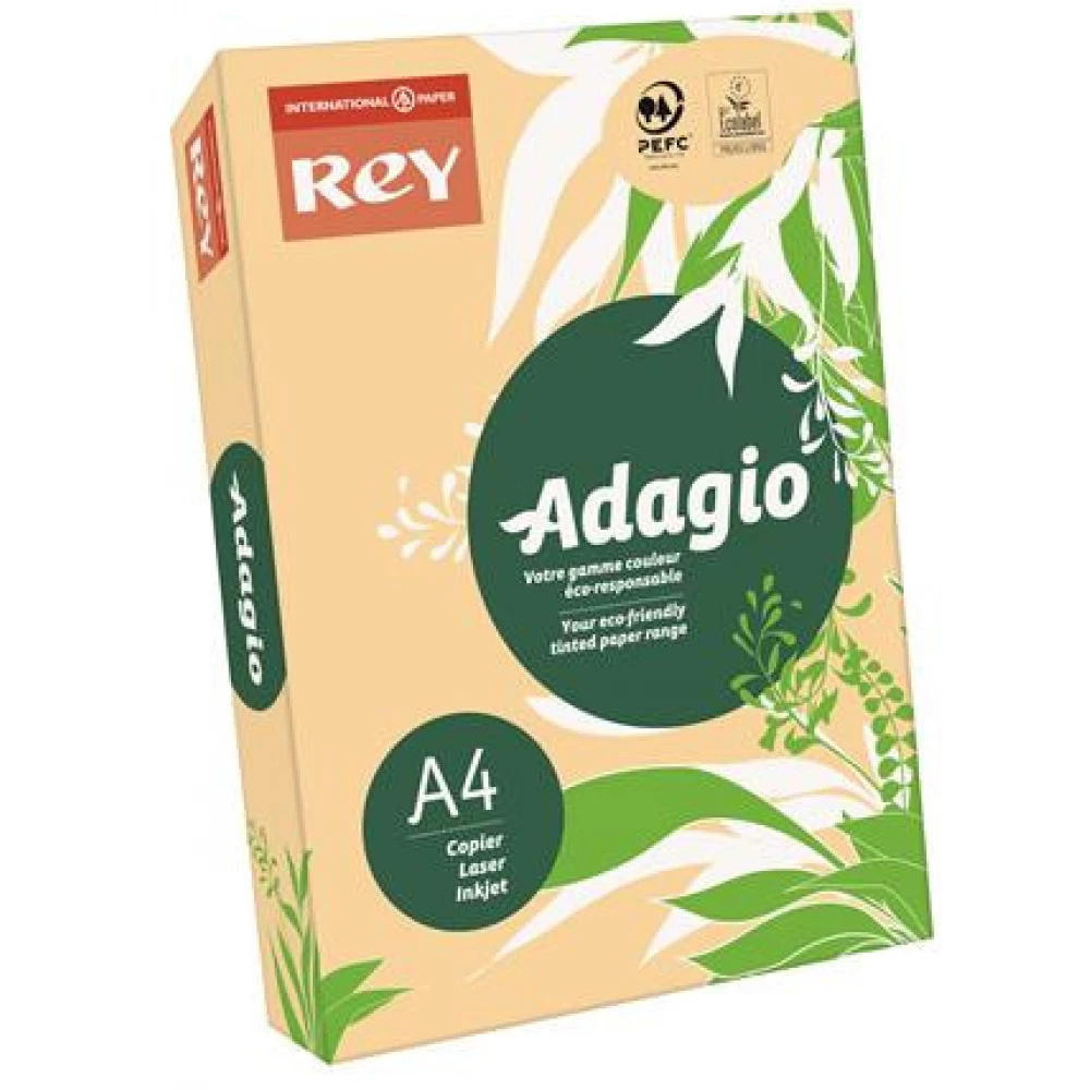 REY copy Paper colored A4 80 g Adagio pastel salmon