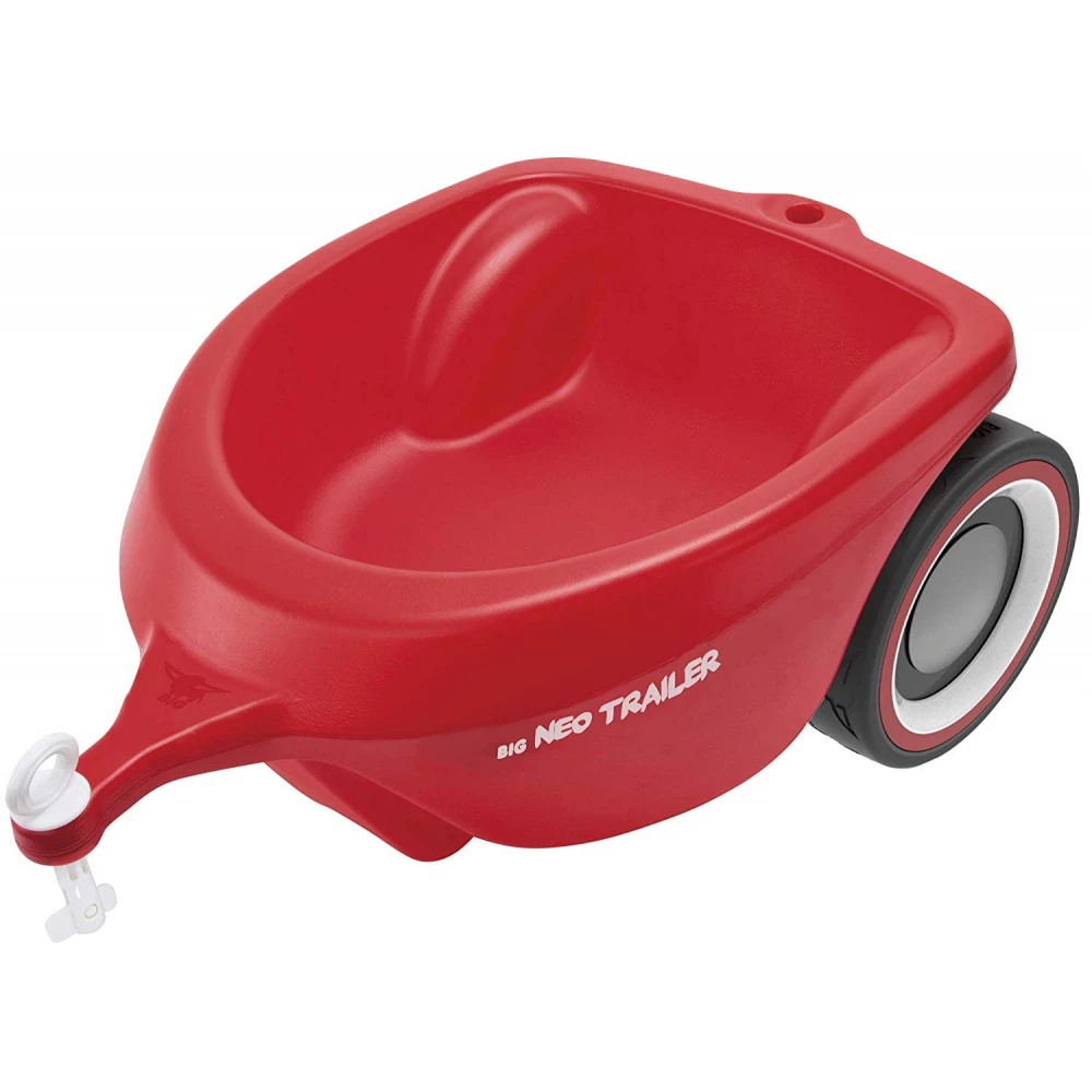 BIG Bobby Car Neo Feet doughty car trailer accessory red