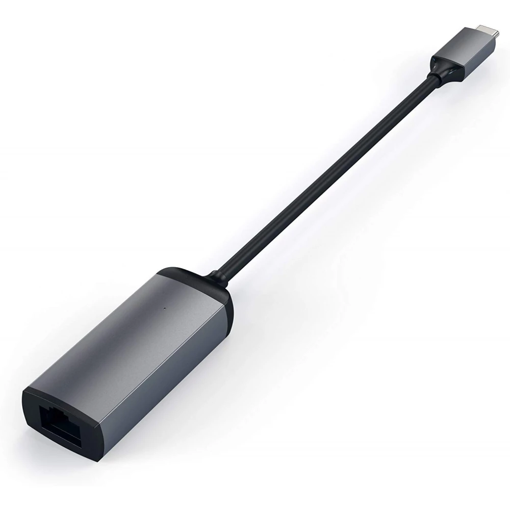 SATECHI ST-TCENM USB 3.0 Type C UTP Transformator 10cm 1Gbps grau